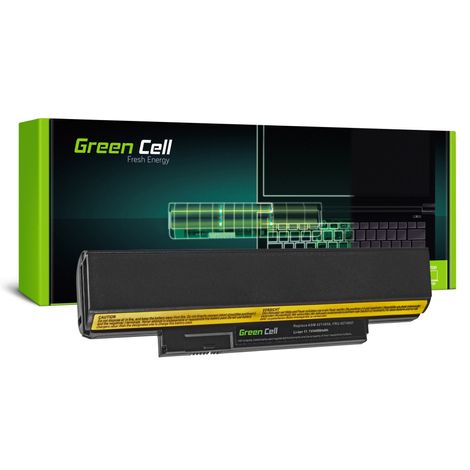Green Cell Battery for Lenovo ThinkPad L330 X121e X131e X140e / 11,1V 4400mAh