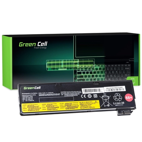 Green Cell Battery for Lenovo ThinkPad T440 L450 / 11,1V 4400mAh