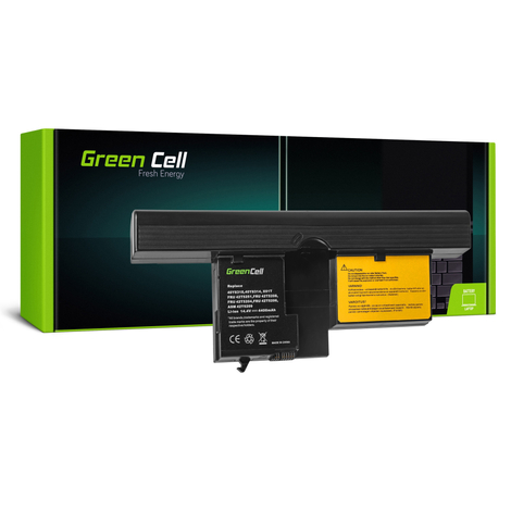 Green Cell Battery for Lenovo ThinkPad Tablet PC X60 X61 X61s X60s / 14,4V 4400mAh