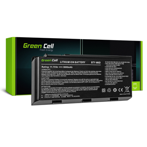 Green Cell Laptop akkumulátor MSI GT60 GX660 GX780 GT70 Dragon Edition 2