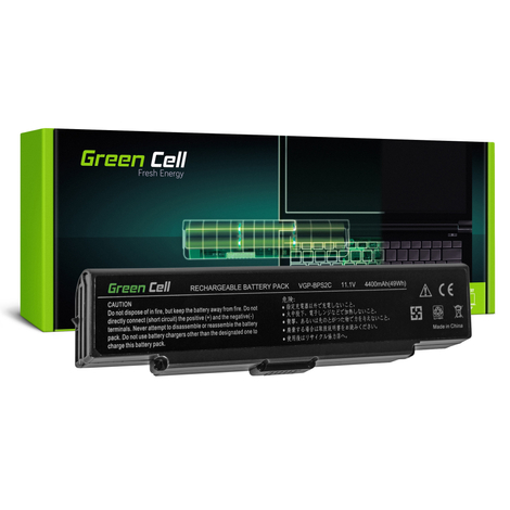 Green Cell Laptop akkumulátor Sony VAIO PCG-7D1M VGN-FE650G VGN-FE890N