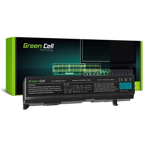 Green Cell Laptop akkumulátor Toshiba Satellite A85 A110 A135 M40 M50 M70