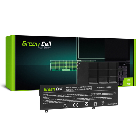 Green Cell Laptop akkumulátor L15C2PB1 L15L2PB1 L15M2PB1 Lenovo Yoga 510-14IKB 510-14ISK 510-15IKB 510-15ISK 