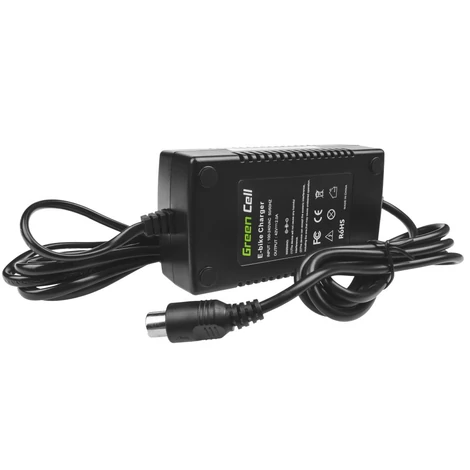 Green Cell 36V Elektromos kerékpár töltő 42V 2A (RCA) akkumulátorhoz