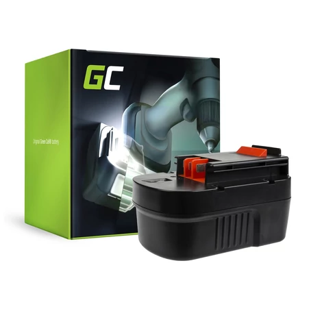 GreenCell  akkumulátor A14 HPB14 FSB14 Green Cell Black&Decker CP14K EPC14 EPC14CA HP142K XTC143 Firestorm FS1400 FS14PS PS142K