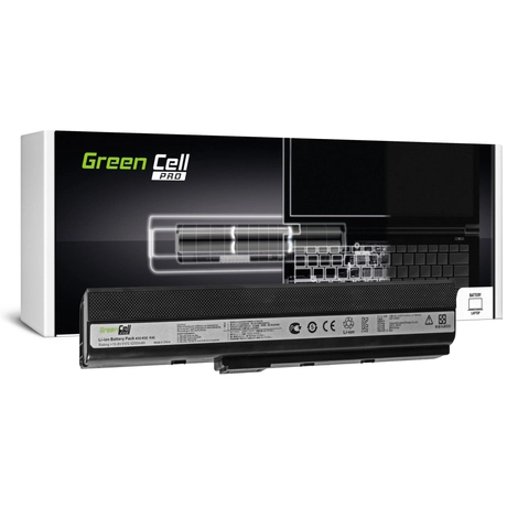 Green Cell PRO Laptop akkumulátor K52 K52J K52F K52JC K52JR K52N X52 X52J A52 A52F