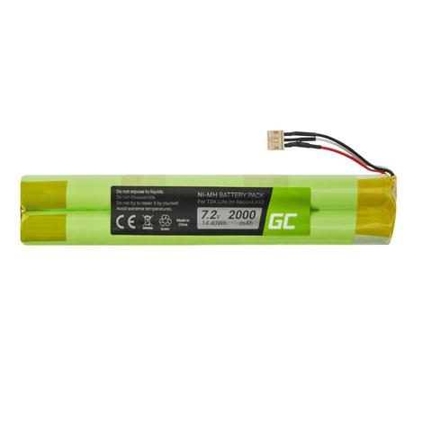 Ni-MH Battery for TDK Life On Record A33 7.2V 2000mAh Ni-MH Battery for TDK Life On Record A33 7.2V 2000mAh