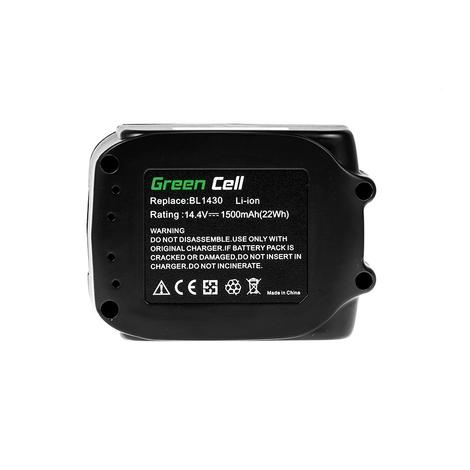 GC Akku BL1430 BL1450 für Makita BHP343 BHR162 BML145 14.4V 3Ah GC Akku BL1430 BL1450 für Makita BHP343 BHR162 BML145 14.4V 3Ah