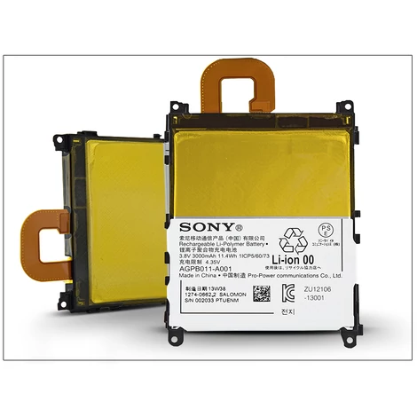 Batéria Sony Xperia Z1 (C6903) z výroby - Li-Polymer 3000 mAh - LIS1525ERPC/AGPB011-A001 (ECO balenie)