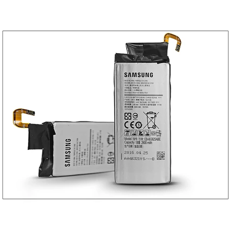Samsung SM-G925F Galaxy S6 Edge gyári akkumulátor - Li-Ion 2600 mAh - EB-BG925ABE (ECO csomagolás)