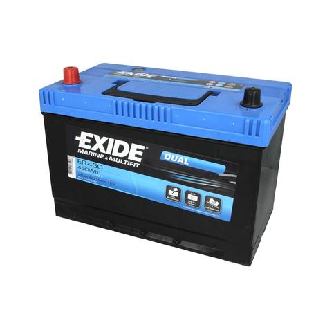 EXIDE ER450 95Ah 650A Bal + Car battery