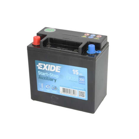 EXIDE EK151 15Ah 200A Bal+ Car battery