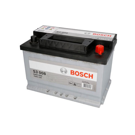 BOSCH 0 092 S30 080 70Ah 640A R+ Car battery
