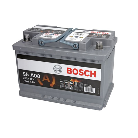 BOSCH 0 092 S5A 080 70Ah 760A R+ Car battery