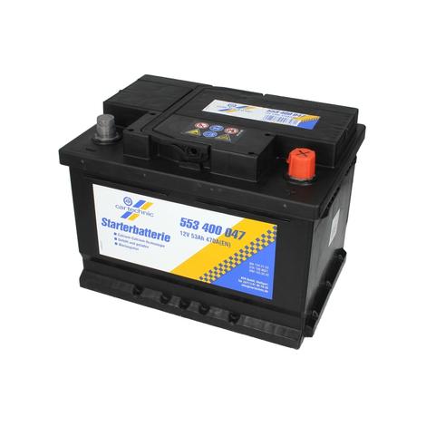 CARTECHNIC CART553400047 53Ah 470A R+ Car battery