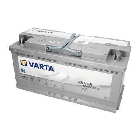 VARTA 605901095 105Ah 950A Jobb+ Car battery