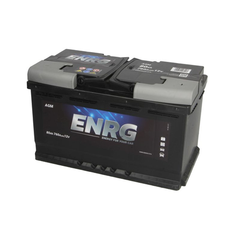ENRG 580901076 80Ah 760A Jobb+ Autó akkumulátor