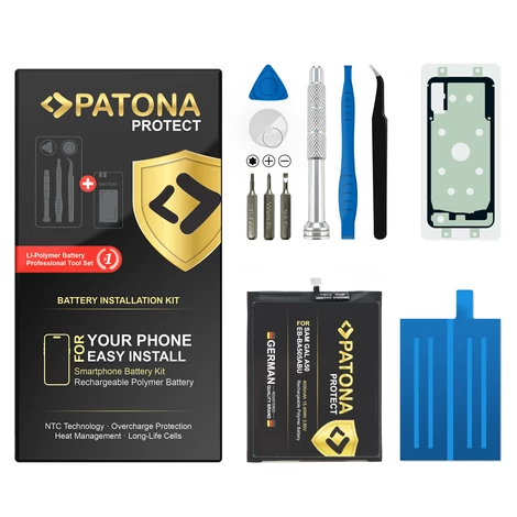 PATONA PROTECT Batéria pre Samsung Galaxy A50 A30s SM-A505F A307F EB-BA505ABU vrátane inštalačnej sady