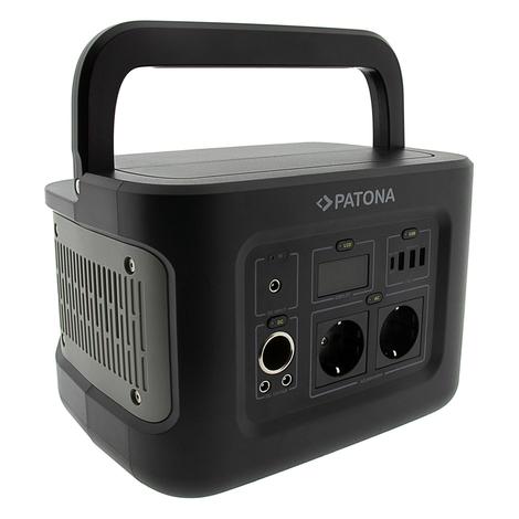 PATONA Platinum hordozható Powerstation 600Wh 600W/230V USB5V/2.4A DC12V/10A