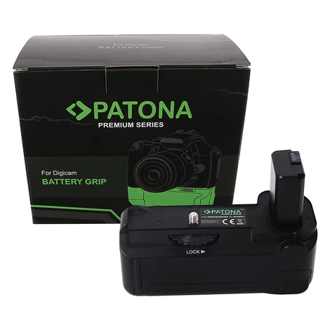 PATONA Premium Battery Grip VG-A6300 Sony A6000 A6300 A6500 pre 1 x NP-FW50 Batéria vr. bezdrôtové ovládanie