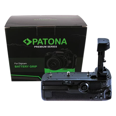 PATONA Premium Portrémarkolat BG-R10 a Canon EOSR5 , 2 x LP-E6NH LP-E6N vagy LP-E6 akkumulátor részére, vezeték nélküli vezérlés