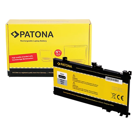 PATONA akkumulátor f. HP TPN-Q173 15 ax bc Serie TE03 TE03XL 849570 849570-541 849910-850 905277-001 HSTNN-UB7A HSTNN-OB7T