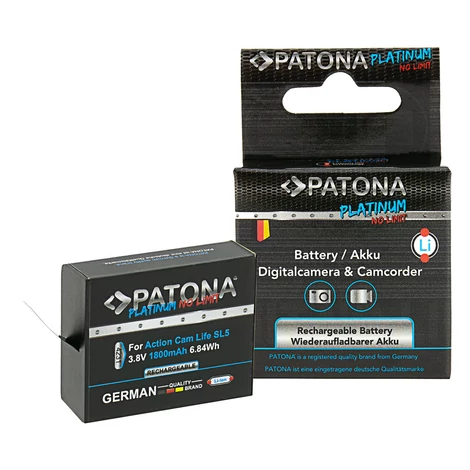 PATONA Platinum batéria pre PATONA Action Cam Life SL5