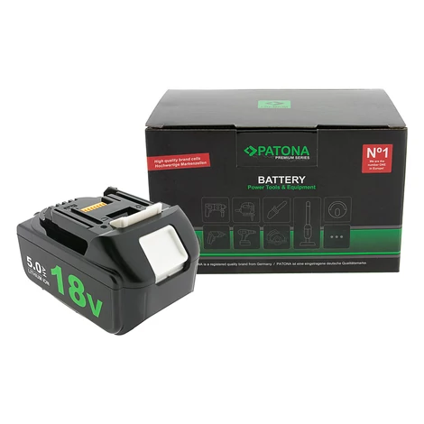 PATONA Prémiová batéria pre Makita BL1850LED BL1802B BL1830B BL1840B BL1850B BL1860B