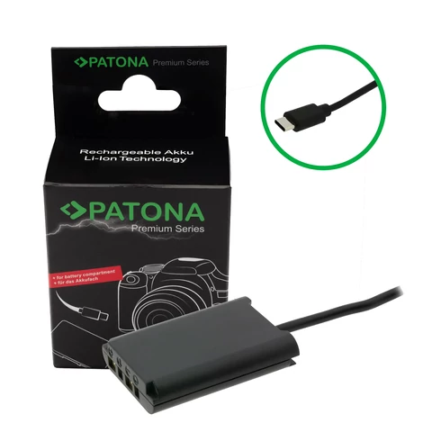 PATONA Premium USB-C bemeneti akkumulátor adapter Sony NP-BX1 DSC RX100 DSC RX1 DSC DSC RX1 PATONA Premium sorozat számára