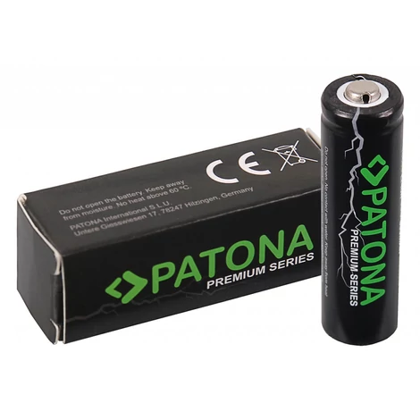 PATONA Premium 14500 ICR14500 cellás  akkumulátor / akku 3.7 V 800mAh - Patona