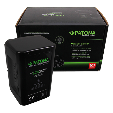 PATONA Premium V akkumulátor / akku 225Wh Sony BP230W DSR 250P 600P 650P 652P - Patona Prémium