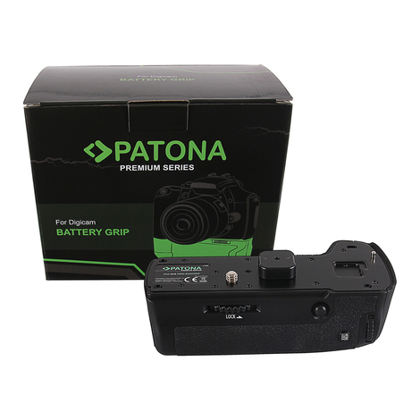 Panasonic G9 DMW-BGGH9RC 1 x DMW-BLF19-hez prémium portrémarkolat - Patona 