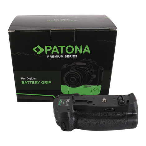 Nikon D850 MB-D18RC 1db EN-EL15-höz prémium portrémarkolat - Patona 