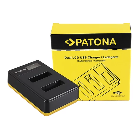 Nabíjačka batérií Sony NP-BX1 LCD Dual - Patona