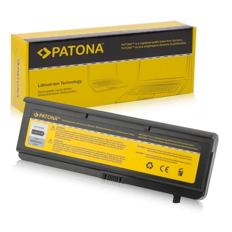 Medion WIM2160, WAM2030 2040 2070, MD96290 98300 6,6 Ahakkumulátor / akku - Patona