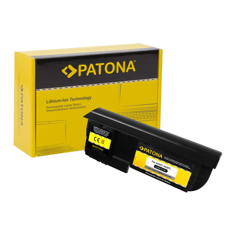 PATONA Battery f. Lenovo Tablet Thinkpad X220T, X230T, 0A36285, 0A36286