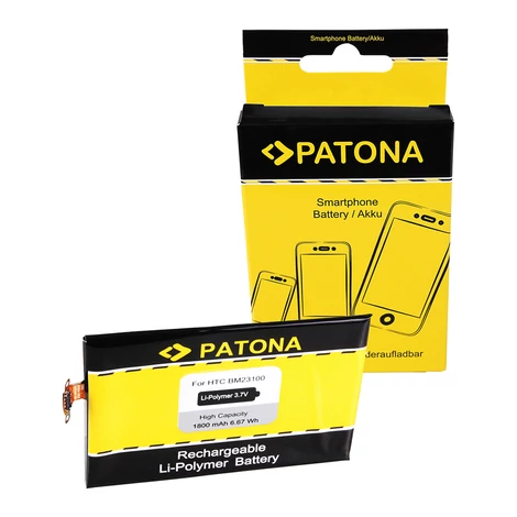 HTC Accord C620 C625 PM23200 Windows Phone 8X BM23100 1800mAh Li-Polymerakku - Patona