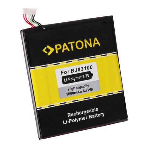 HTC One X  X+ XL BJ83100, 35H00187-00M, 35H00187-01M 1800mAh Li-Polymerakku - Patona