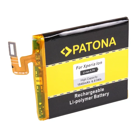 Sony Ericsson Xperia Ion LT28h LT28i LIS1485ERPC 1840mAh Li-Polymer akkumulátor / akku - Patona