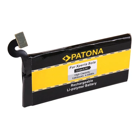 Sony Ericsson Xperia MT27i Sola AGPB009A002 AGPB009-A002 1265mAh Li-Polymer akkumulátor / akku - Patona