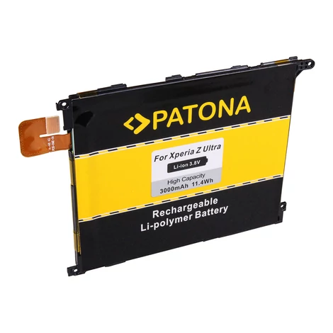 Sony Ericsson Xperia XL39 Z Ultra LIS1520ERPC 3000mAh Li-Polymer akkumulátor / akku - Patona