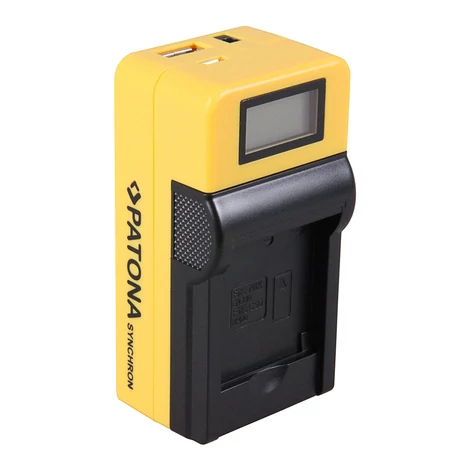 Nikon ENEL19 EN-EL19 LCD  Synchron USB akkumulátor / akku töltő - Patona