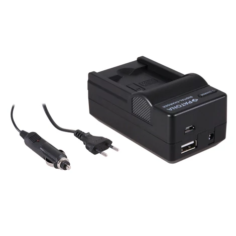 Panasonic DMW-BCK7 DMC-S1 S3 S1GT FX78 FP7GK  4in1 akkumulátor / akku töltő - Patona