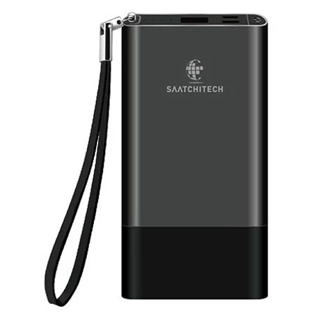 SAATCHITECH 10000mAh külső akkumulátor fekete