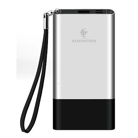 SAATCHITECH 10000mAh külső akkumulátor ezüst
