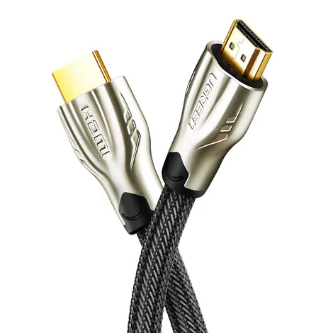 UgreenXXX HDMI odolný textilný kábel 19 pin 1.4v 4K 60Hz 3D 30AWG 5m - zlatý (11193)