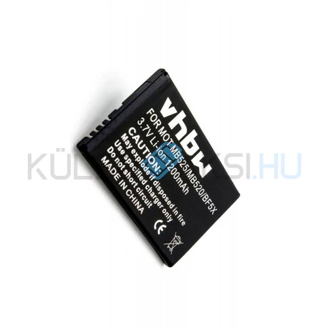 VHBW Telefon akkumulátor akku Motorola BF5X, SNN5877A - 1100mAh, 3.7V, Li-ion