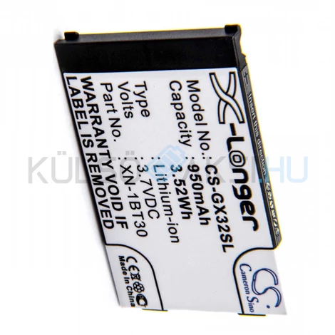 VHBW Telefon akkumulátor akku Sharp CE-BL150, XN-1BT30 - 950mAh, 3.7V, Li-ion
