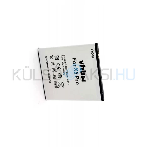 Batéria mobilného telefónu VHBW YM0910X5000650 - 2400mAh, 3.7V, Li-ion
