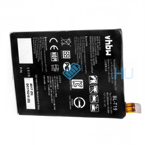 VHBW Telefon akkumulátor akku LG BL-T19 - 2600mAh, 3.8V, Li-polymer